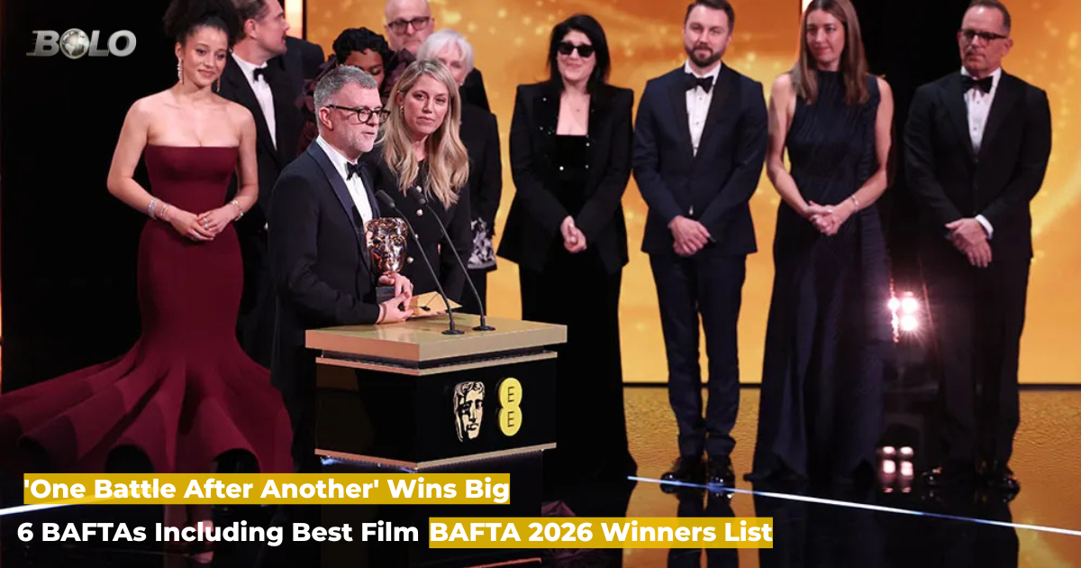 BAFTA 2026 Winners: 'One Battle After Another' Dominates