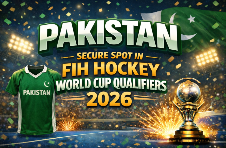 Pakistan Secure Spot in FIH Hockey World Cup Qualifiers 2026 | Historic Comeback for National Hockey Team