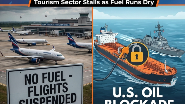 The Cuba Energy Crisis: U.S. Oil Blockade Grounds Flights as Tourism Sector Stalls