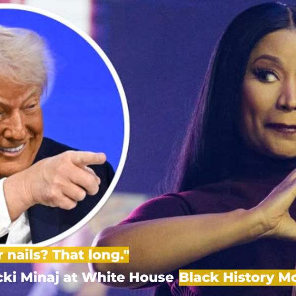 Nicki Minaj at White House: Trump's "So Beautiful" Comment Goes Viral