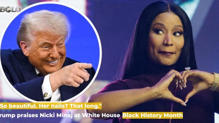 Nicki Minaj at White House: Trump's "So Beautiful" Comment Goes Viral