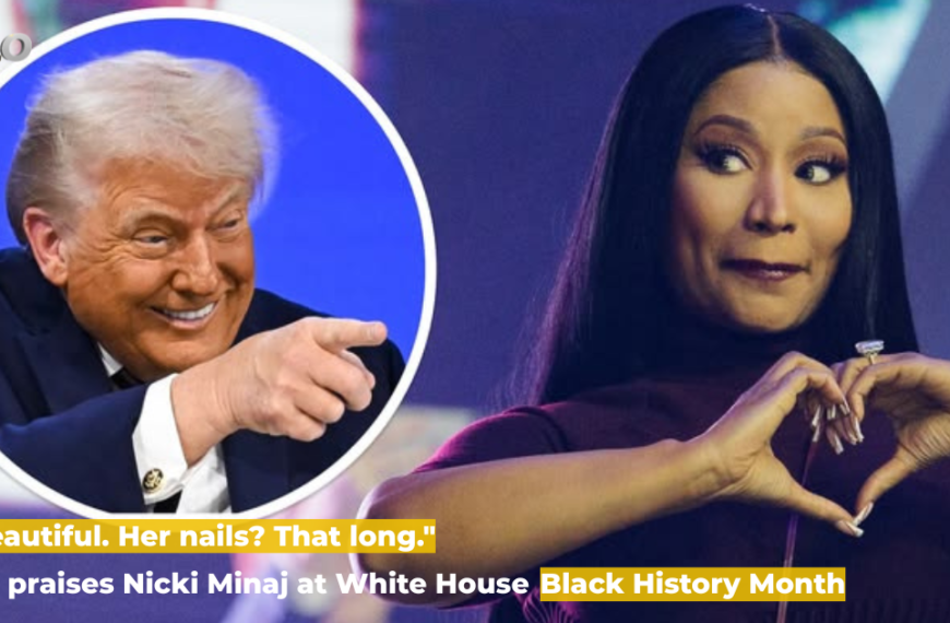 Nicki Minaj at White House: Trump's "So Beautiful" Comment Goes Viral
