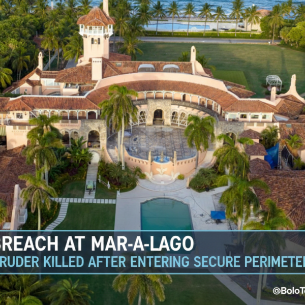 Armed man killed after entering secure perimeter of Trump's residence, Secret Service says