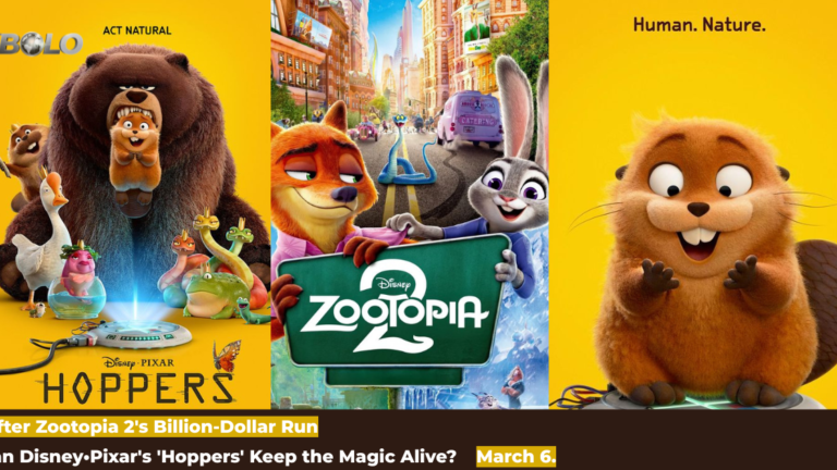 Disney•Pixar's 'Hoppers' Debuts March 6 as 'Zootopia 2' Continues Run