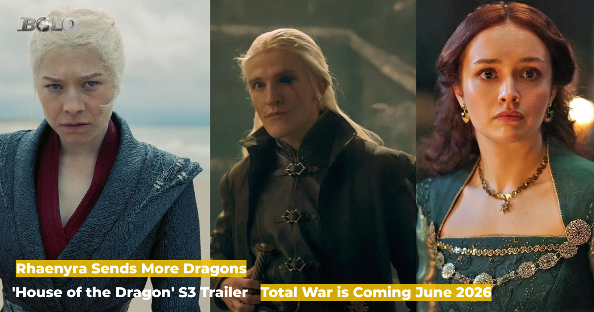 House of the Dragon' S3 Trailer: June Release, New Dragons