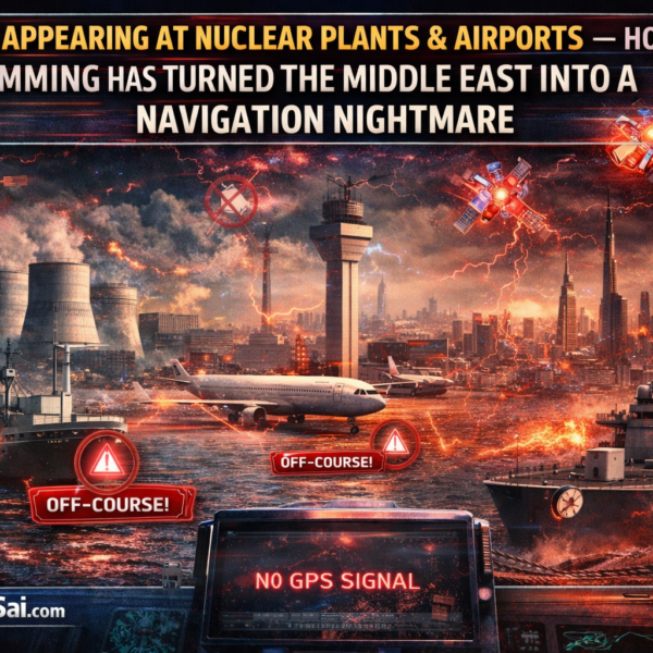 HOW GPS JAMMING HAS TURNED THE MIDDLE EAST INTO A NAVIGATION NIGHTMARE