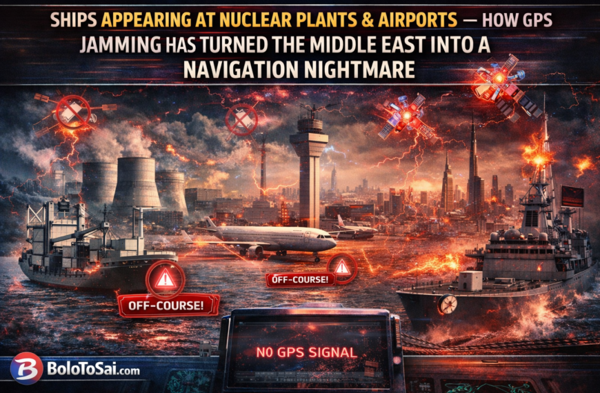 HOW GPS JAMMING HAS TURNED THE MIDDLE EAST INTO A NAVIGATION NIGHTMARE