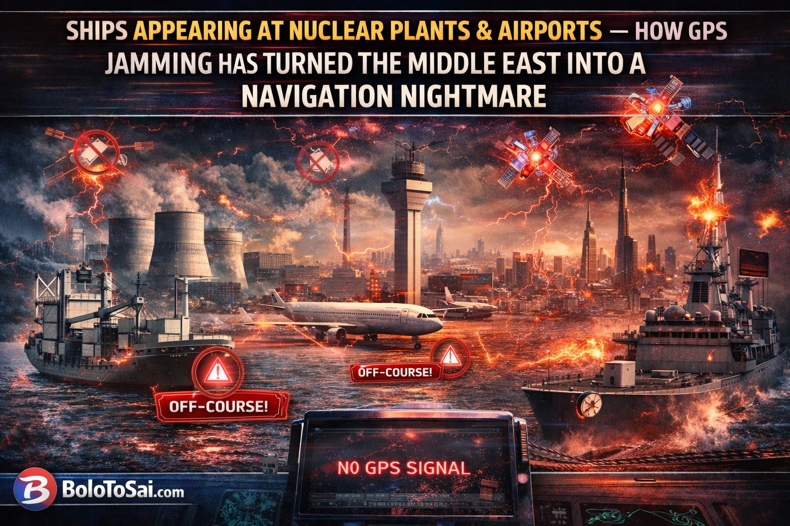 HOW GPS JAMMING HAS TURNED THE MIDDLE EAST INTO A NAVIGATION NIGHTMARE