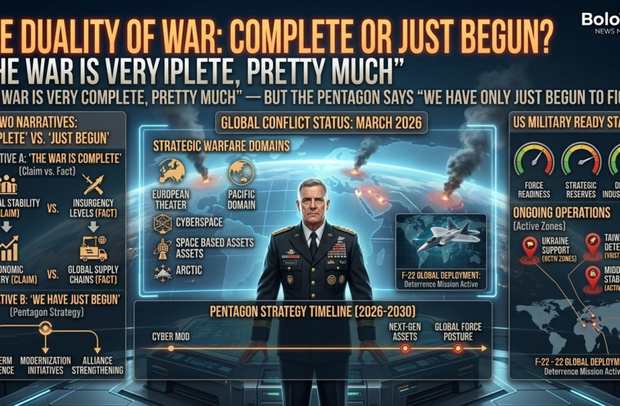 THE IRAN WAR IS VERY COMPLETE