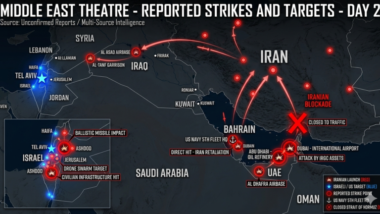 IRAN-ISRAEL WAR ENTERS DAY 2 AS WORLD BRACES FOR CATASTROPHE