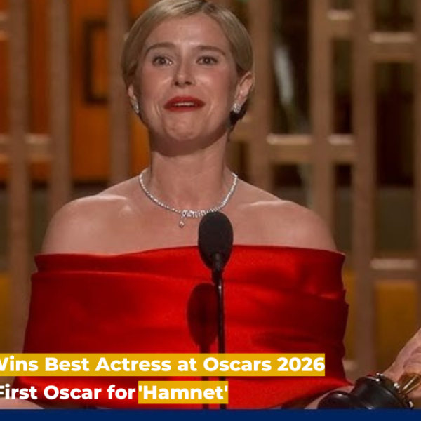 Jessie Buckley Wins Best Actress at Oscars 2026