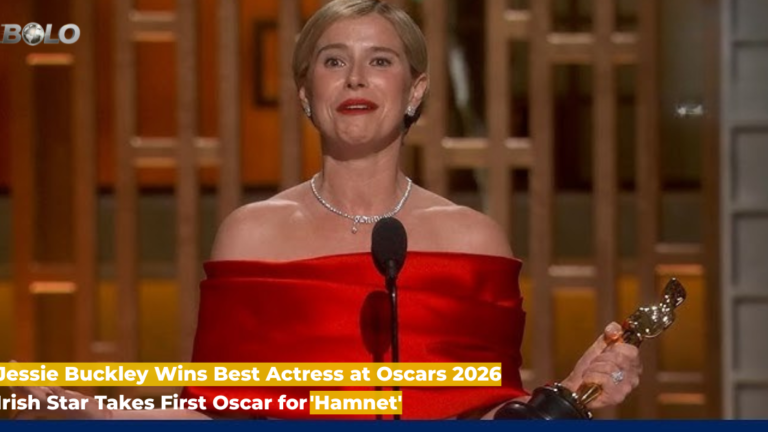 Jessie Buckley Wins Best Actress at Oscars 2026