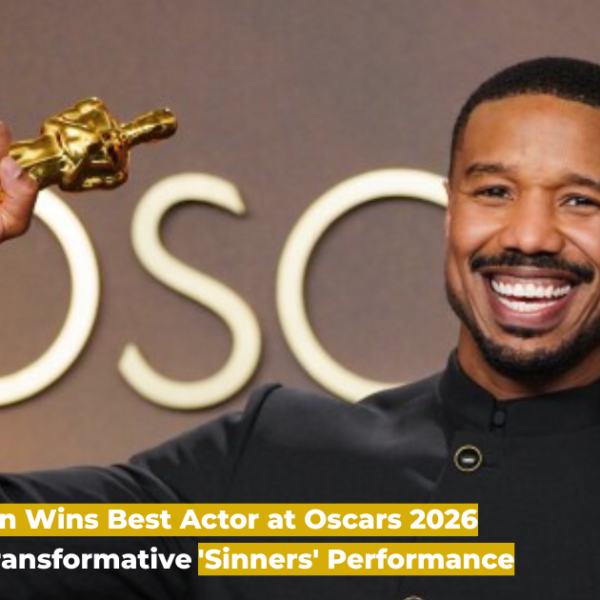 Michael B. Jordan Wins Best Actor at Oscars 2026 for 'Sinners'