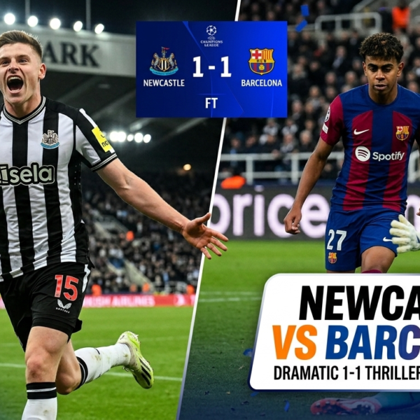 newcastle vs barcelona