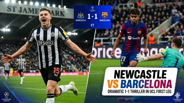 newcastle vs barcelona