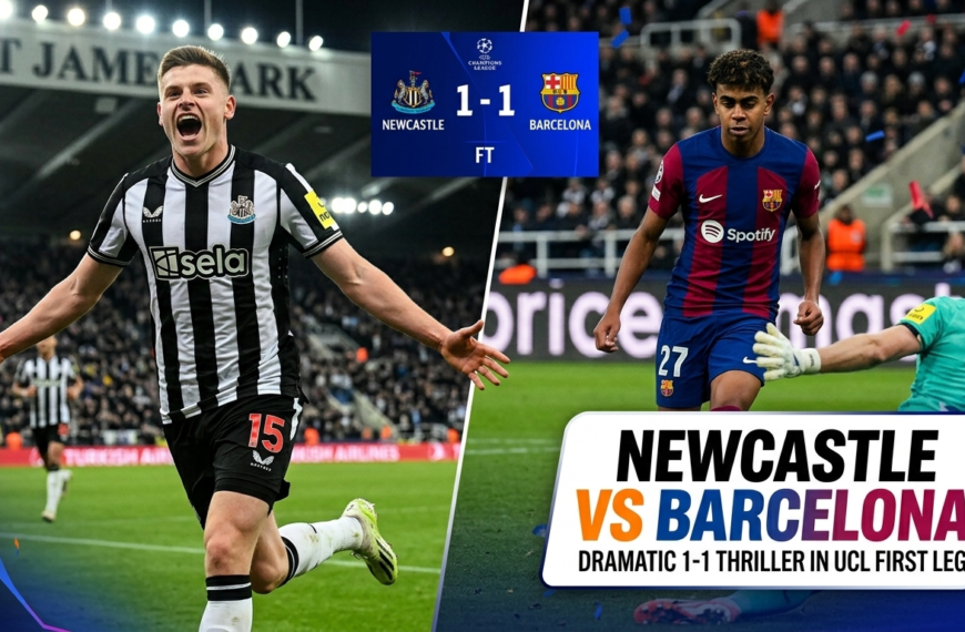 newcastle vs barcelona