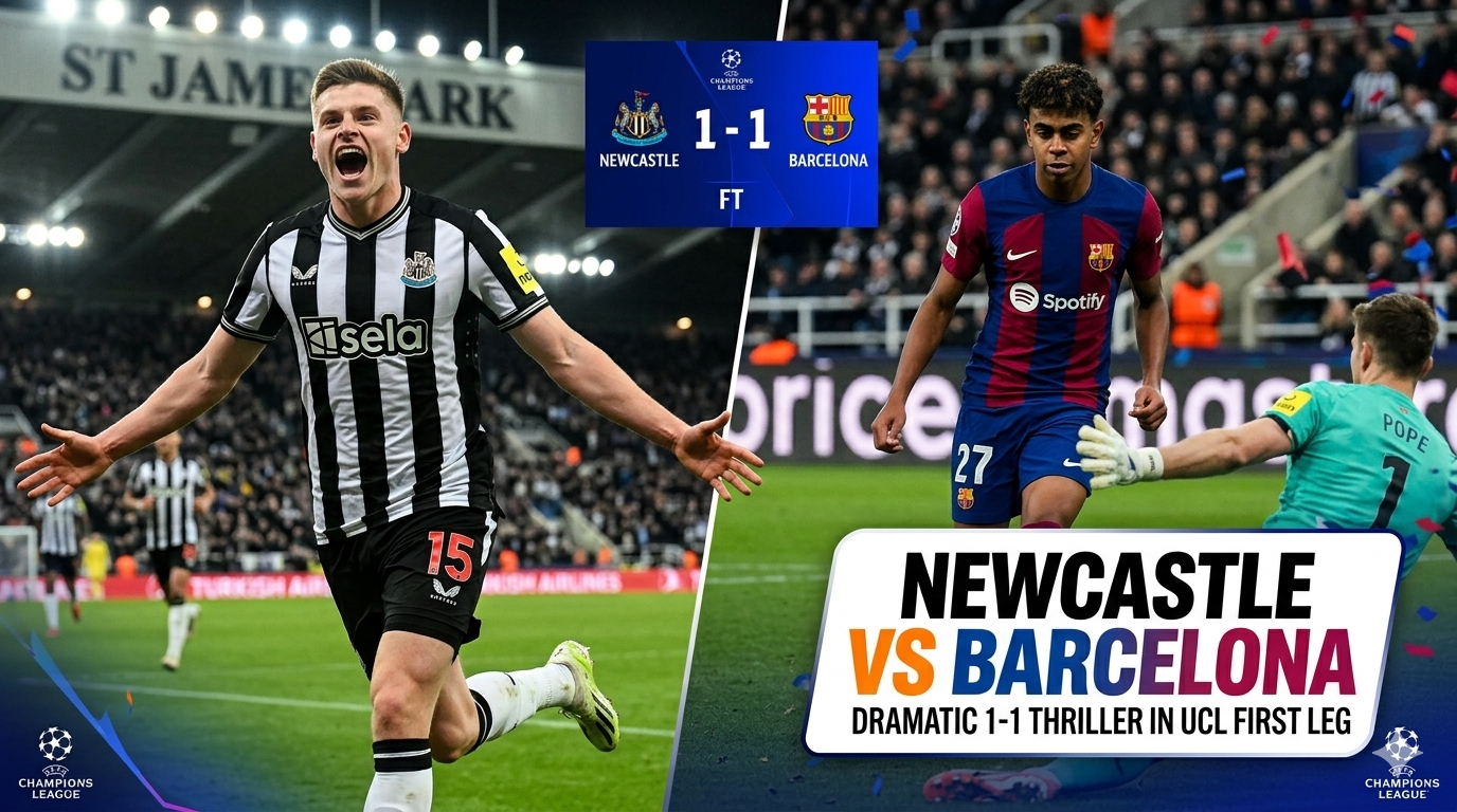 newcastle vs barcelona