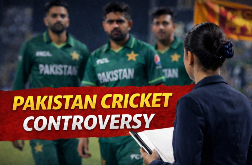 Pakistan Cricket Controversy: Player Fined After Alleged Hotel Incident in Kandy, Sri Lanka t20&hellip;
