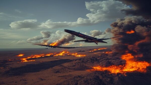 Iran Downs Two US Warplanes as Gulf Oil Sites Burn